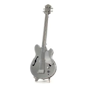 PUZZLE Metal Earth Fascinations Electric Bass Guitar 3D p