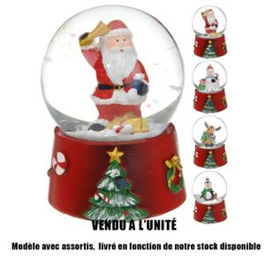 Blanc Boule de Neige Boules Arbre de Noël Suspendu Décoration 6 Pack 50 mm