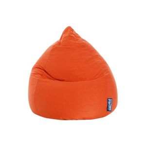 POUF - POIRE Pouf - SittingPoint - Easy XL Orange - XL-Polyeste