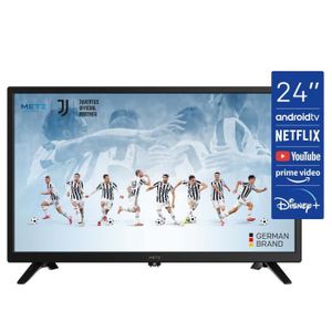 Téléviseur LED TV METZ 24'' (60 cm) LED HD Android TV 9.0 avec DVB/C/T2/S2 Série MTC6