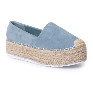 espadrille plateforme paillette