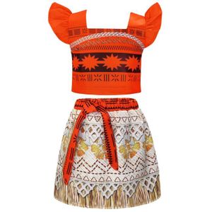 robe fille orange