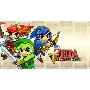 JEU 3DS The Legend of Zelda: Tri Force Heroes (3DS) - Impo