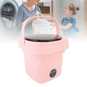 MINI LAVE-LINGE Qiilu Mini laveuse pliable Machine à laver Portabl