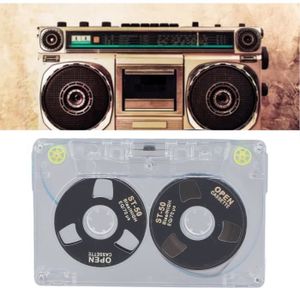 PIÈCE VIDÉOPROJECTEUR Cassette vierge Cassettes vierges à haut rendement et faible bruit, temps d'enregistrement de 46 video videoprojecteur Noir