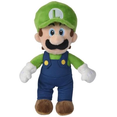 Peluche Luigi 31 cm Plombier Set Doudou Enfant Collection Mario et 1 Carte Offerte Cdiscount Jeux Jouets