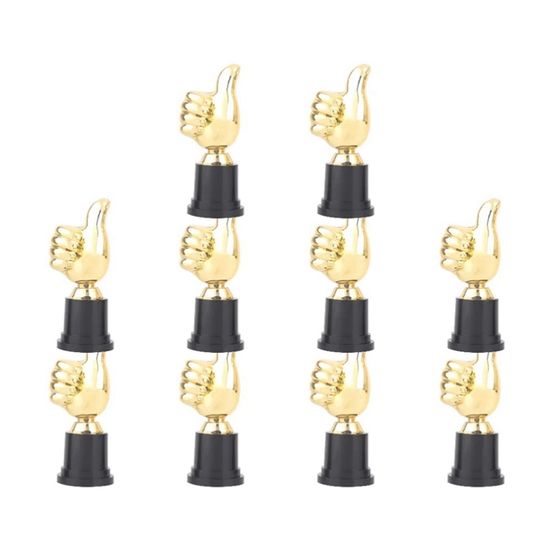 Petit trophée plastique bronze football H.17 cm Ref.TP5086 - ALP