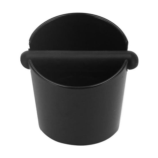 Boîte à Marc De Café En Caoutchouc En Acier Inoxydable, Compacte, Facile à Utiliser Pour Les Cafés Et Les à Domicile (Couleur INOX Petite Taille