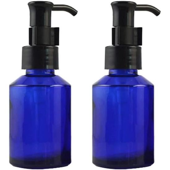 Lot De 3 Mini Flacons Pompe à Mousse Voyage 60ml - Transparent, Pour Savon, Shampooing, Nettoyant Visage (sans Fuite)