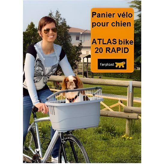 Panier vélo pour chien FERPLAST ATLAS BIKE 20 R…