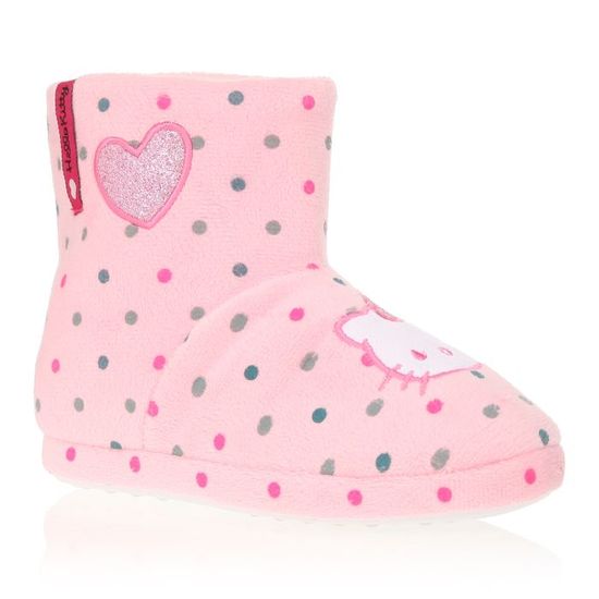 HELLO KITTY Chaussons bottillons pas cher