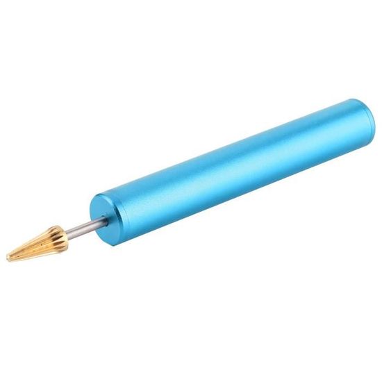 Stylo De Teinture Bord Cuir Rouleau Acier Inoxydable - Outil Bricolage Cuir Precis