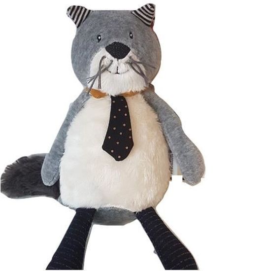 Mr Doudou Musical Moustache Cdiscount Puericulture Eveil Bebe
