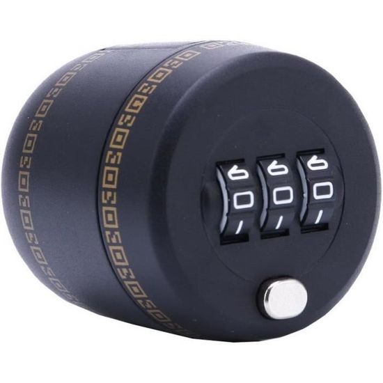 Cadenas À Combinaison À 5 Cadrans,Serrure À Code À Combinaison De Lettres,Cadenas À Mot De Passe