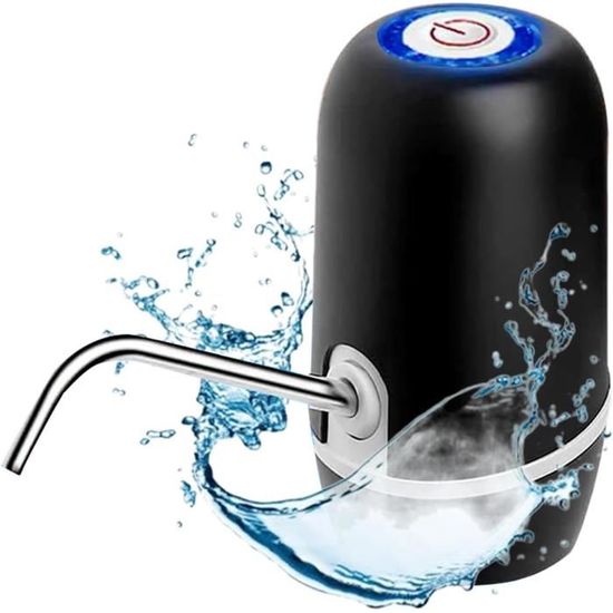 Distributeur D'eau Automatique Avec Pompe USB - Pliable - Compatible Bidons 5L à 20L - Programmation 800ml/1600ml - 3