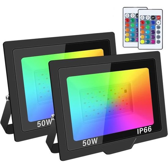 Ampoule LED RVB 5W Avec Télécommande