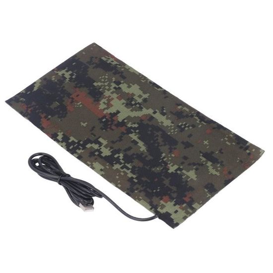 Coussin Chauffant USB En Tissu 15,4x10 Cm - 5V/1A - Pour Chauffe-mains, Dos, Ventre - Neuf