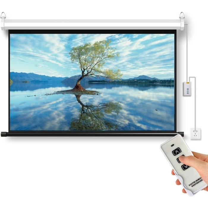 Écran de Projection motorisé électrique 60