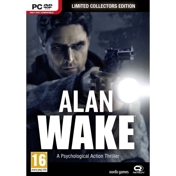 Coffret Alan Wake PC - Sans Jeu, Code Utilisé - Inclus Soundtrack Et Poster - FR