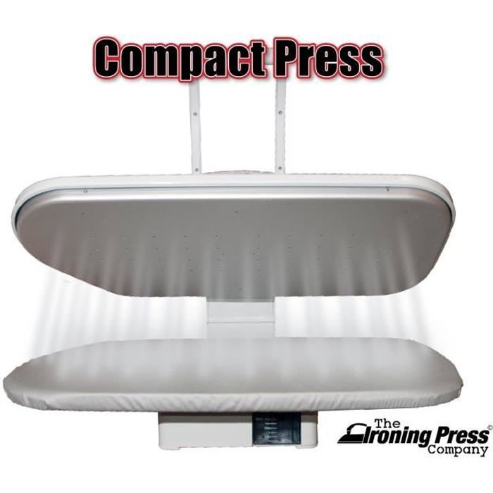 Presse à Repasser à Vapeur - Taille Compacte (55cm x 22cm, 1.350watt) pour un Repassage Rapide + de Nombreux Accessoires!