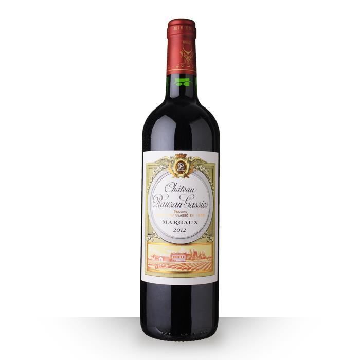 Château Rauzan-Gassies 2012 Rouge 75cl AOC Margaux - Vin Rouge