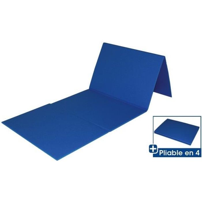 Natte de gym pliable Tremblay - bleu - TU