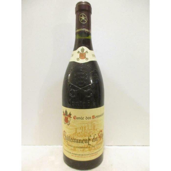 châteauneuf du pape jacques mestre cuvée des sommeliers rouge 1998 - rhône