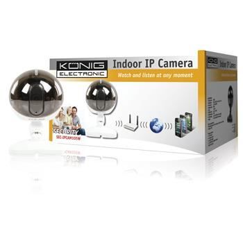 Caméra IP Wifi intérieur Konig - Vision nocturn…