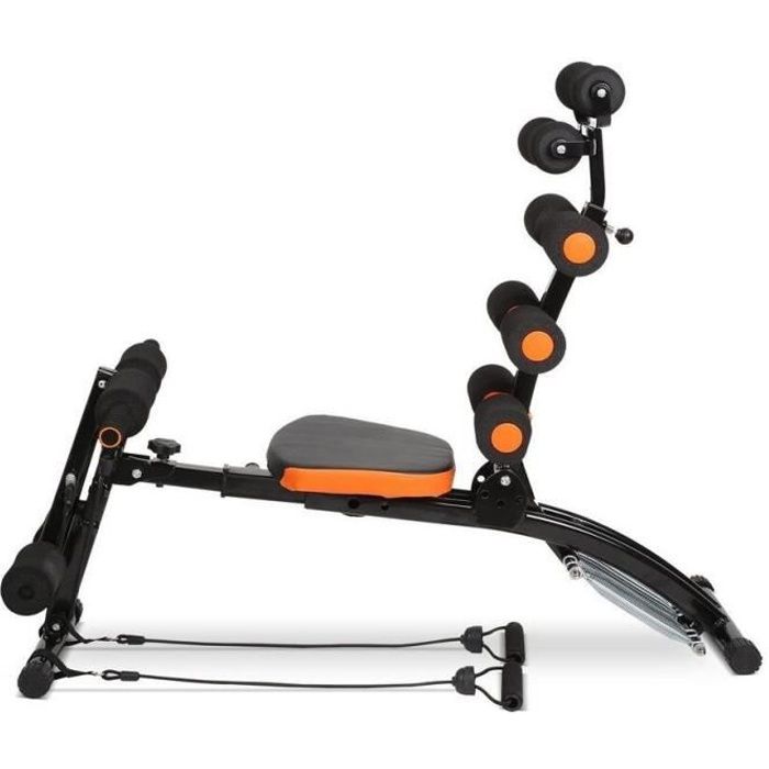YEZOOS Appareils Abdominaux - Appareil Abdominal Noir/Orange