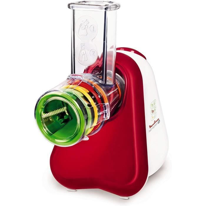 ROBOT MULTIFONCTIONS-ROBOT MENAGER - ROBOT DE CUISINE Moulinex DJ755G Fresh Express + Hachoir multifonctionnel avec 5 accessoi109