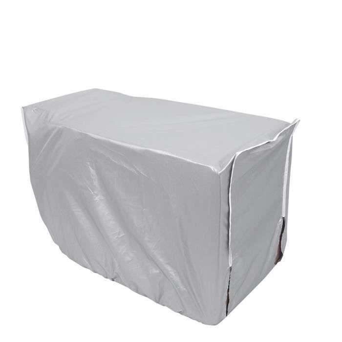 Couvercle du climatiseur extérieure imperméable anti-poussière anti-soleil anti-pluie pour la maison(n ° 3)(94 * 40 * 73cm)---RAC