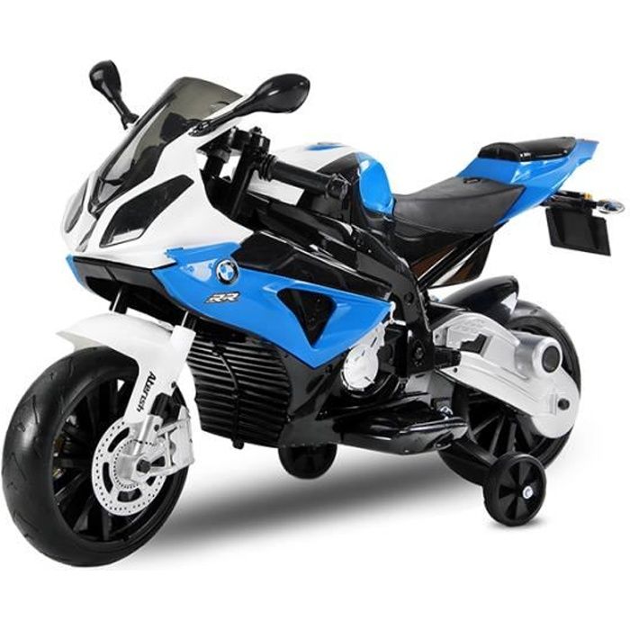 Moto électrique pour enfant BMW - S1000RR - 2x35w - bleue