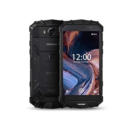Telephone Portable Incassable Debloqué, DOOGEE S60 LITE 4G Smartphone Android 8.1 Octa-Core IP68 Étanche Antichoc Double SIM 4GO+32G