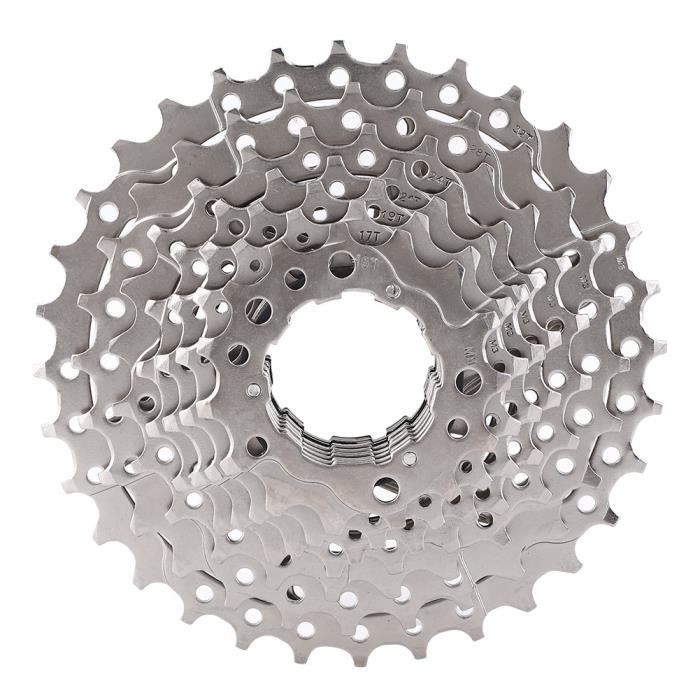 9-10-11-12 Vitesse 32-36-42 - 46T Vélo de route Roue libre Cassette Pignon Accessoires de remplacement de vélo (9S 11-32T)-ROS