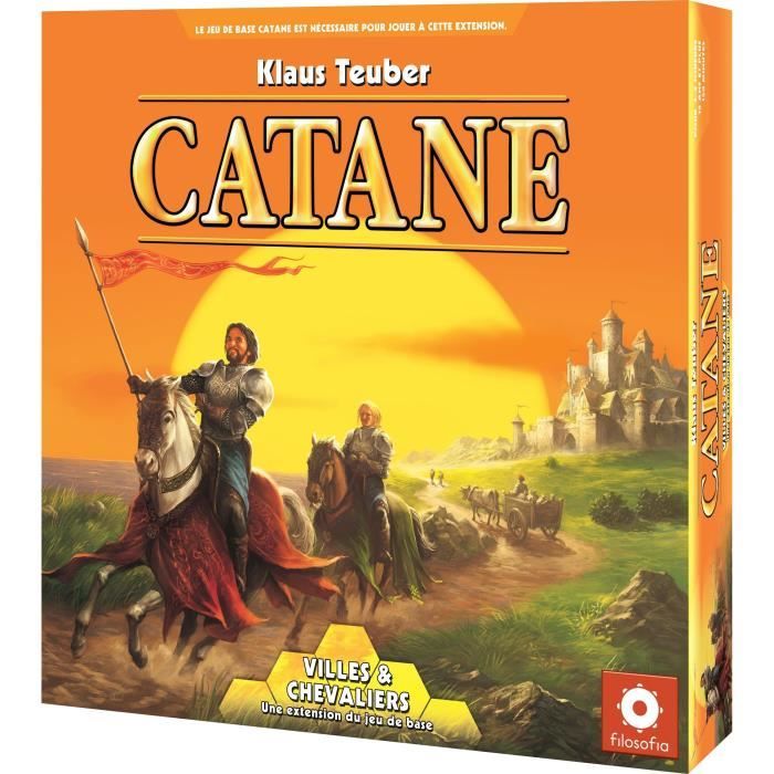 ASMODEE Ext. Catane Villes et Chevaliers