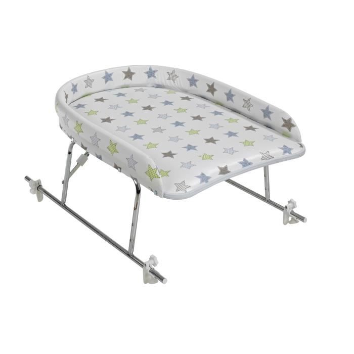 GEUTHER Dispositif Plan à Langer Pliable Réglable en Hauteur Etoile