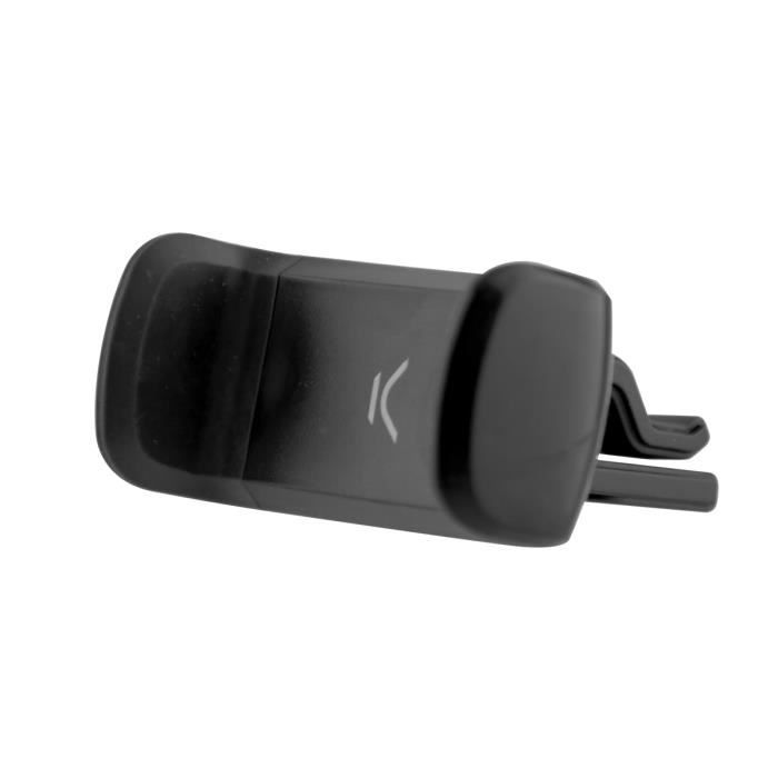 SUPPORT AERATION NOIR 360° POUR SMARTPHONE KSIX