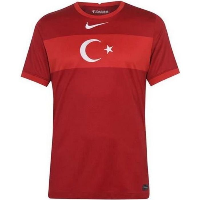 Nouveau Maillot Officiel de Football Homme Turquie Extérieur Euro 2020