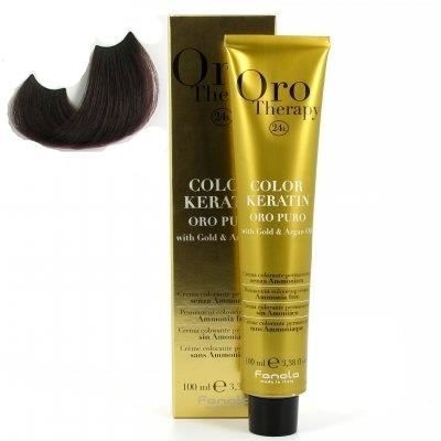 color keratin oro puro n°4.14 cacao 100 ml
