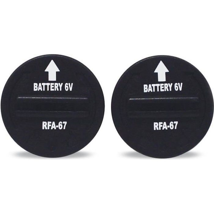 PETSAFE® PACK DE 2 PILES 6V - Pour chat et chien - RFA 67