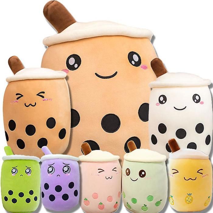 Peluche Bubble Tea 70 Cm LICHENGTAI Oreiller Peluche Bubble Tea, Boba Peluche Jouet Doux Thé Au Lait Tasse Coussin Poupée, Coussin Câlin Traversin Oreiller De Canapé Lit Peluche Kawaii Bubble Tea