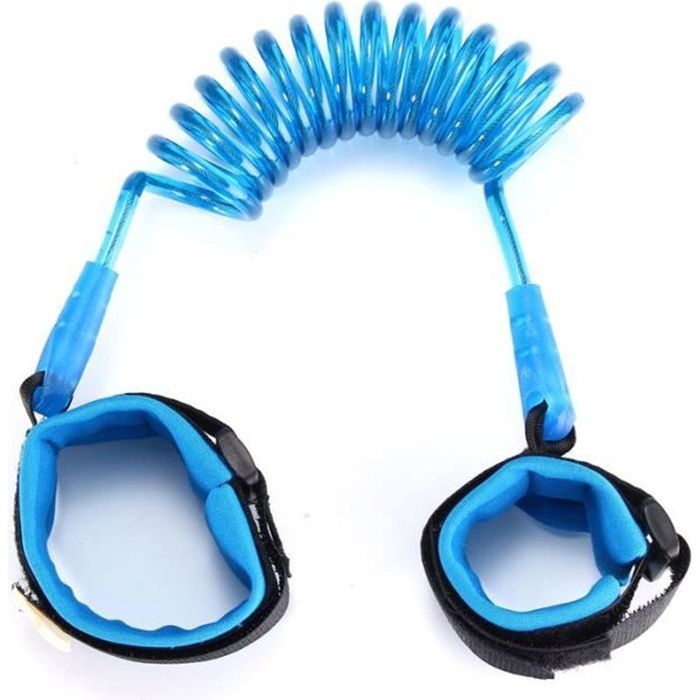 Lot De 2 Sangles Anti-Perte Enfant 1,5m - Bracelets De Sécurité Confortables Pour Tout-Petits