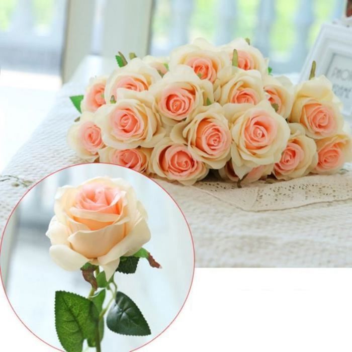 SquarezhenBo Lot de 2 bagues à fleurs roses pour la danse, bague réglable avec rose artificielle pour la danse des fleurs, fleurs artificielles
