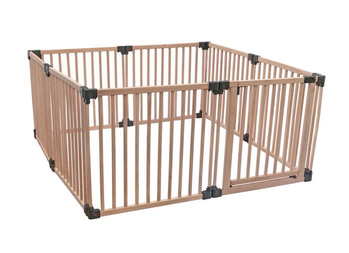 Parc Pour Bébé Heyo.Ja Pliable - Grande Aire De Jeux Sécurisée Avec Porte, Intérieur/Extérieur