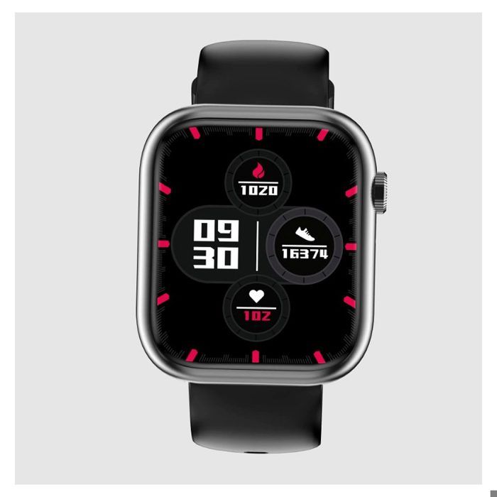 Montre Omega - Silicone Noir