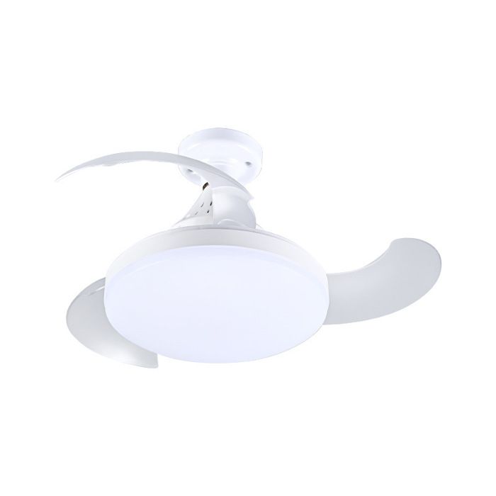 Ventilateur à pales invisibles lampe de plafond pour chambre à coucher restaurant salon 40 W - Nobrand