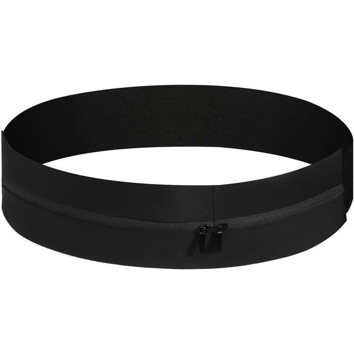 Ceinture De Running Avec Compartiments Pour Smartphone - Tissu Oxford Imperméable - Réglable, Unisexe - Pour Sport, Randonnée, Vélo - Couleur Grise