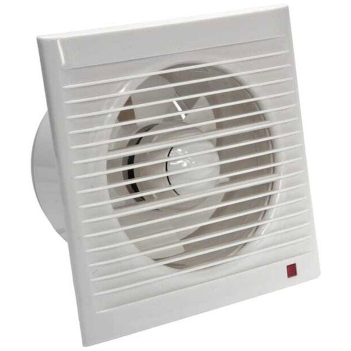 Ventilateur dextraction 160 mm 15W 140m³/h avec Clapet anti-retour-- pour Salle de BainCuisineBureauWCSilencieux - Ayxxh