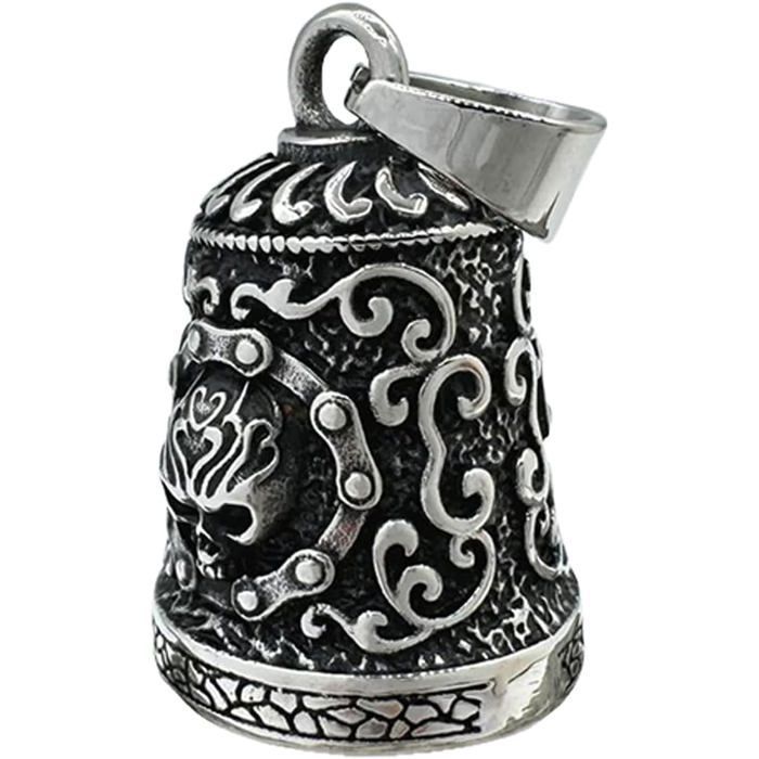 Clochette Anti-ours En Aluminium Avec Mousqueton – Sifflet D'urgence Inclus – Pour Randonnée, Camping, Sac à Dos