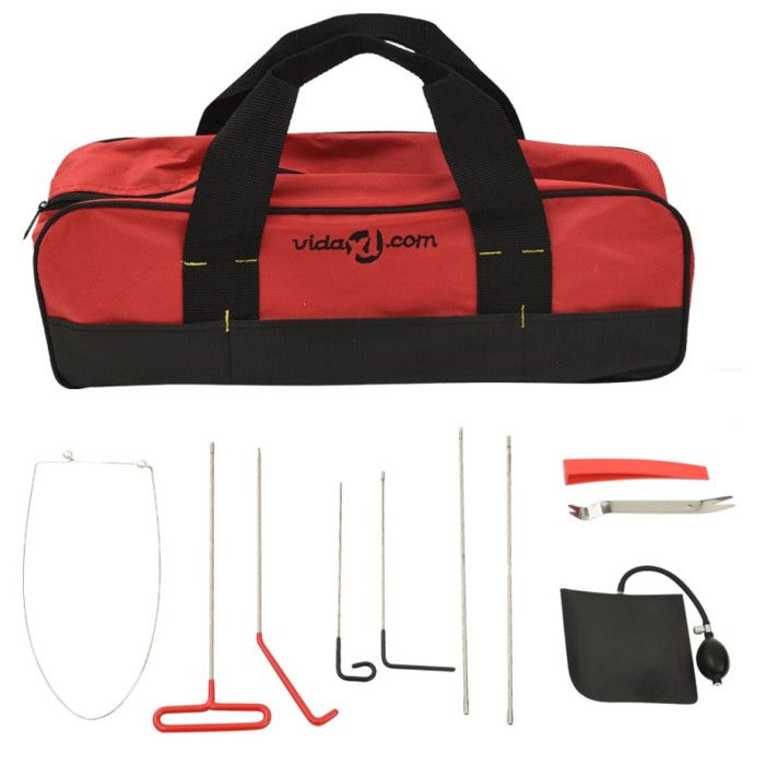 Kit d outils pour ouvre porte de voiture 11 pcs